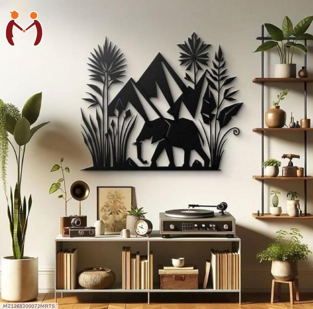Forest Art Wooden Wall Décor – Beautiful Scenery Design