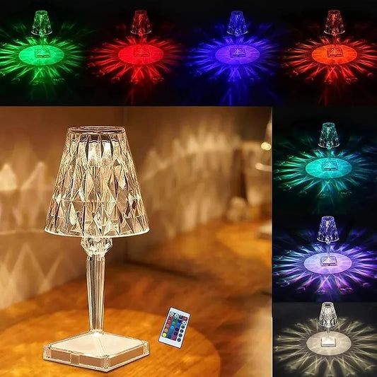 Rechargeable LED Table Lamp with USB Connectivity & Dual Light Modes