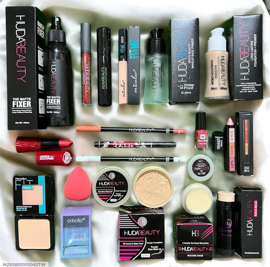 17-in-1 Makeup Deal – Complete Beauty Kit (17 Pieces)