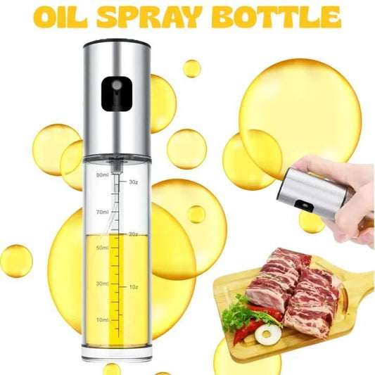 Stylish And Functional Design Oil Spray Bottle – 100 Ml